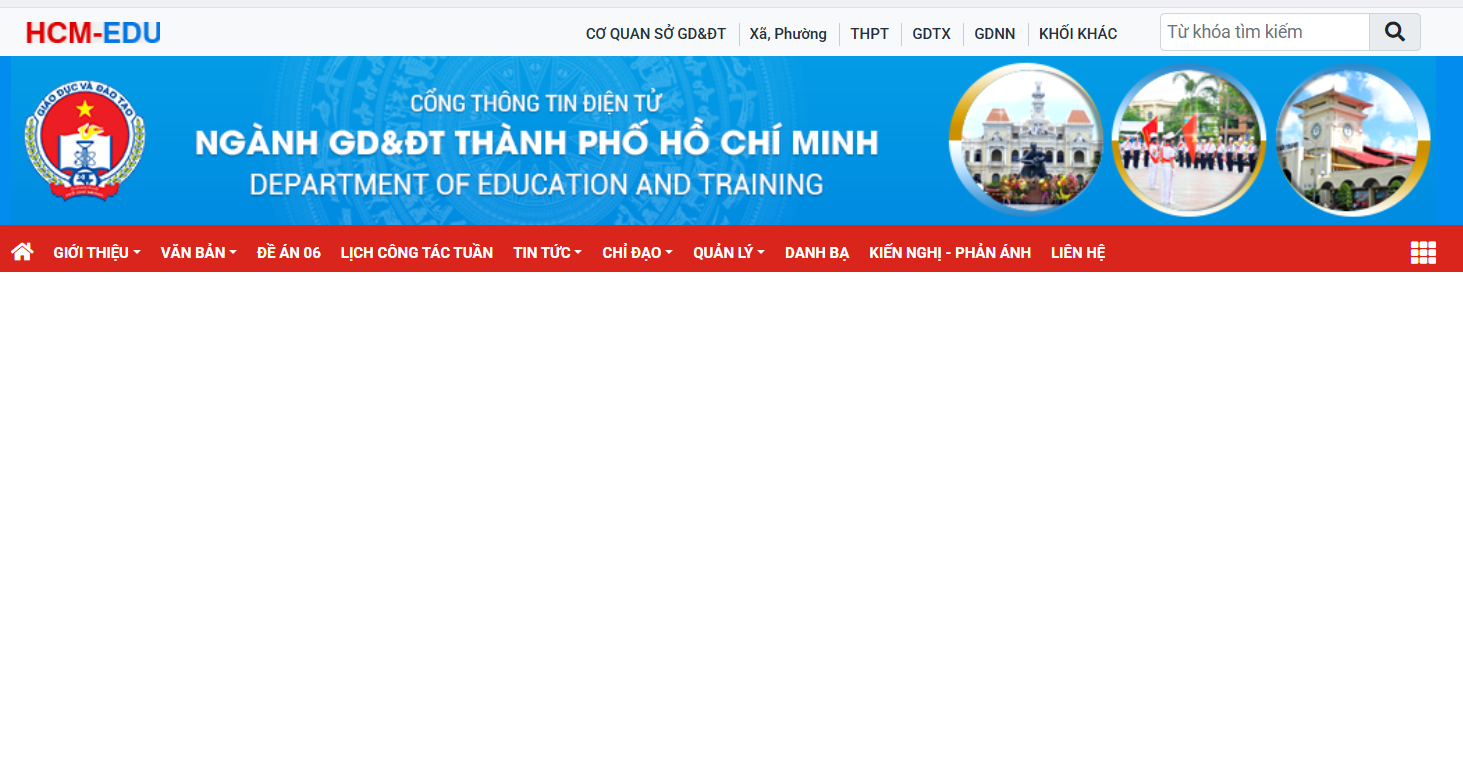 Sở Giáo dục và Đào tạo TPHCM